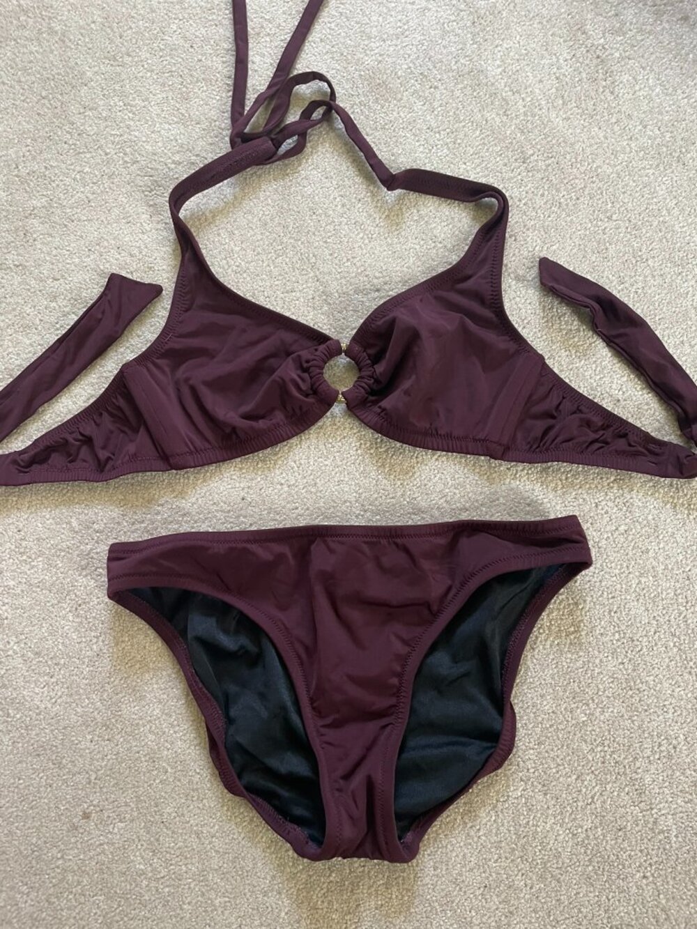 Aubergine J Crew Bikini Size S
